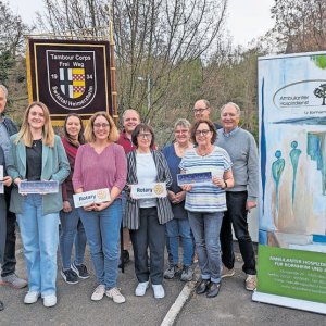 Spendenübergabe der Rotarier Bornheim