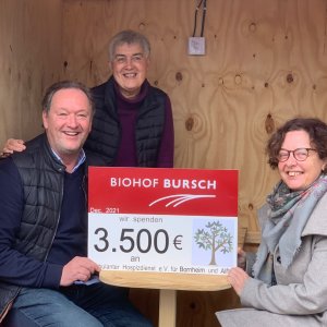Weihnachtsspende des Biohof Bursch