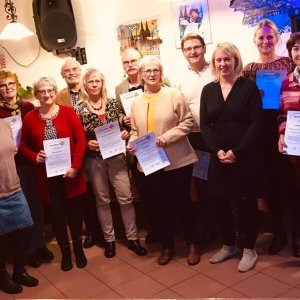 Zertifikatsübergabe Befähigungskurs 2019