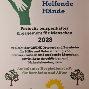 Bornheims Helfende Hände - Engagement für Menschen 2023
